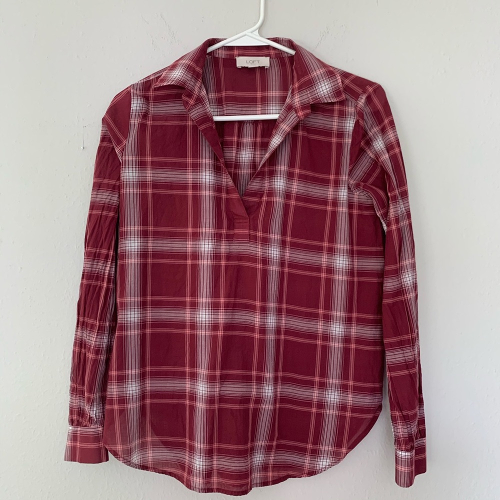 Loft long sleeve casual top